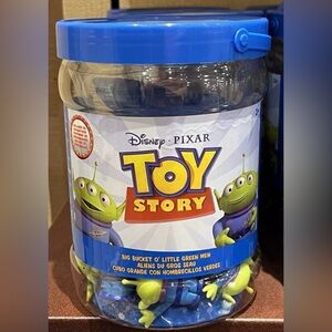 Disney Parks Pixar Toy Story Aliens Big Bucket O' Little Green Men LGM 25 Pc NEW